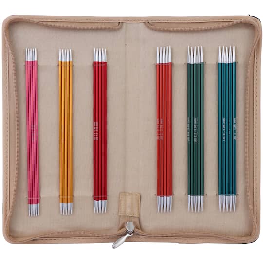 Knitter&#x27;s Pride&#x2122; Zing Double Pointed Knitting Needles Set